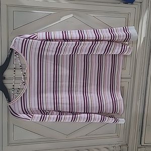 Fun Detailed Stripe Top